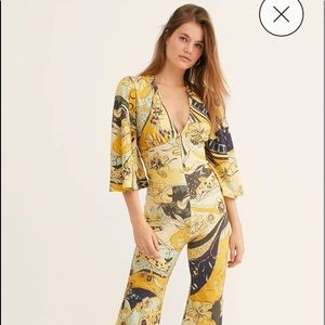 Free People Night Fever Jumpsuit in XL, runs large / plus / tall